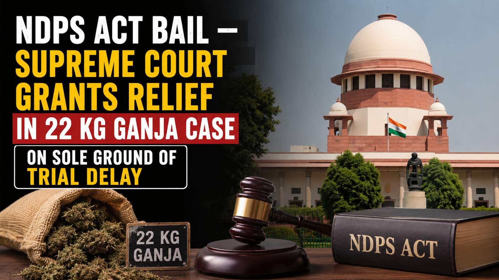 Supreme Court of India building representing the Rajadurai vs State of Tamil Nadu NDPS bail verdict