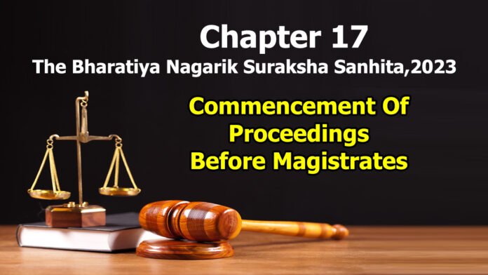 Chapter 17 – Commencement Of Proceedings Before Magistrates