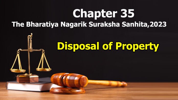 Chapter 35 – Disposal of Property