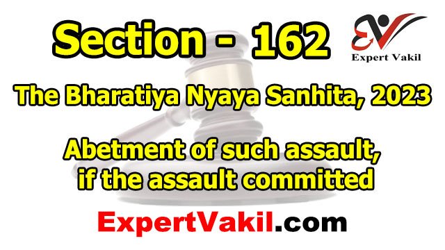 BNS Section 162 in Hindi