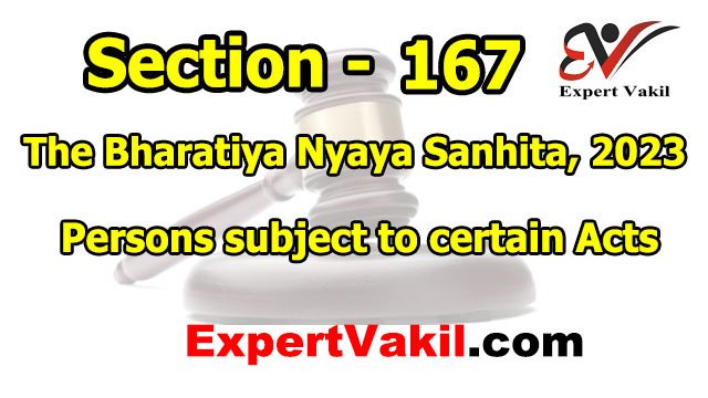 BNS Section 167 in Hindi
