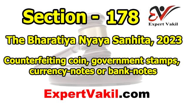 BNS Section 178 in Hindi