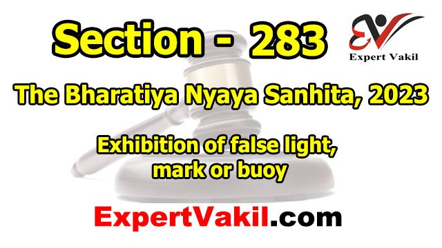 बीएनएस धारा 283 क्या है | BNS Section 283 in Hindi