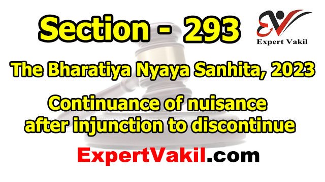 बीएनएस धारा 293 क्या है | BNS Section 293 in Hindi