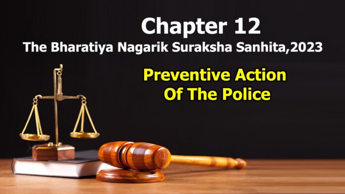 Chapter 12 – Preventive Action Of The Police